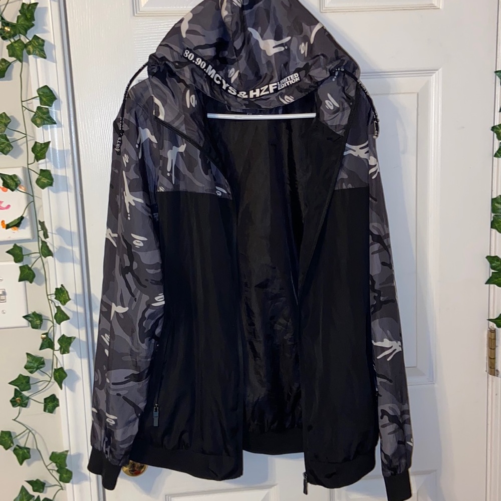 80.90. mcys & hzf limited edition windbreaker